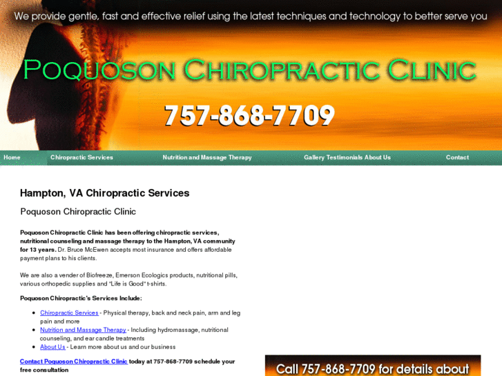 www.poquosonchiropractic.com