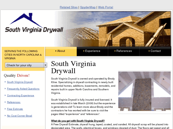 www.southvirginiadrywall.com