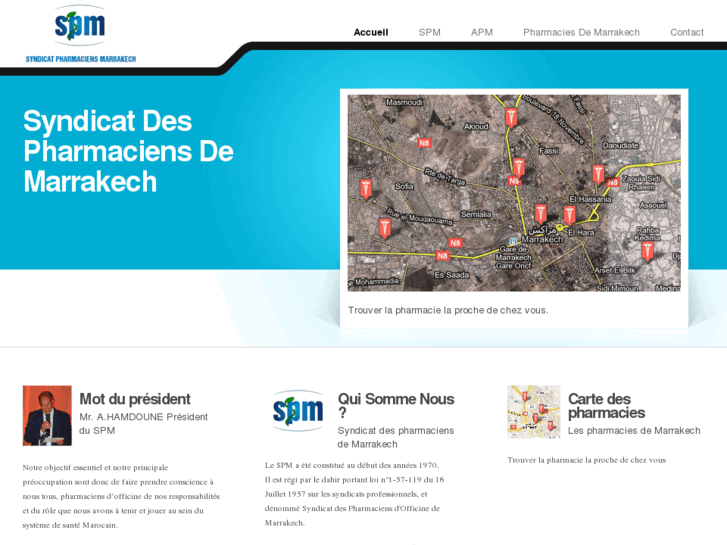 www.syndicat-pharmaciens-marrakech.com