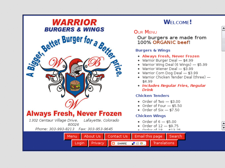 www.thewarriorburgersandwings.com