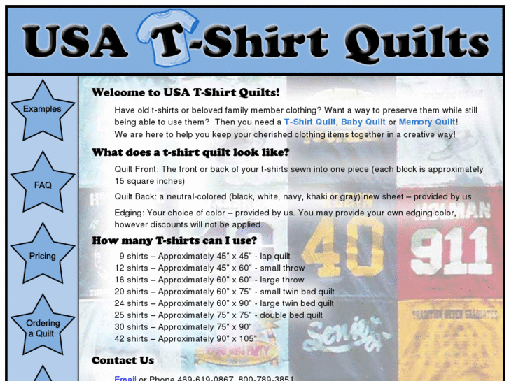 www.usatshirtquilts.com