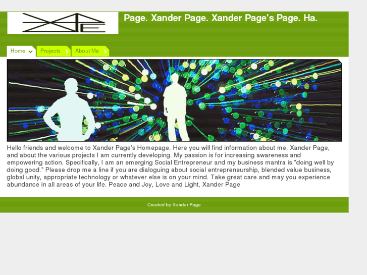 www.xanderpage.com