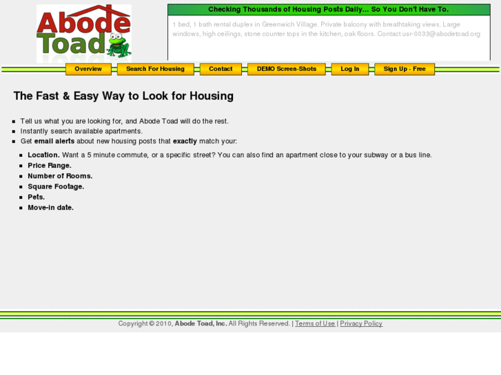 www.abodetoad.com