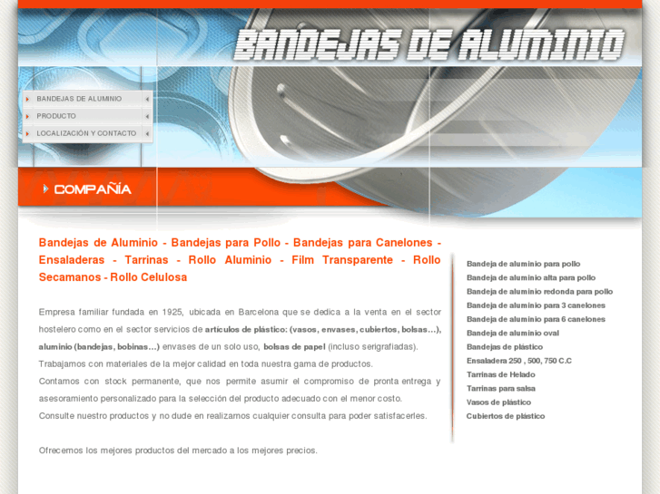 www.bandejasdealuminio.es