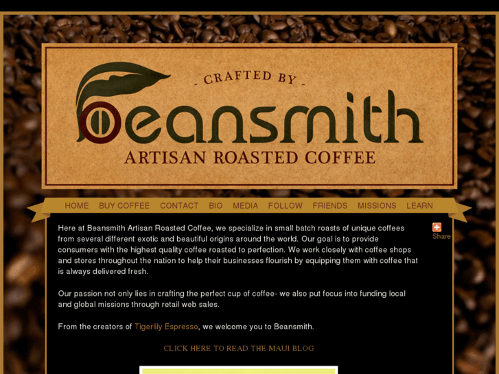 www.beansmithcoffee.com