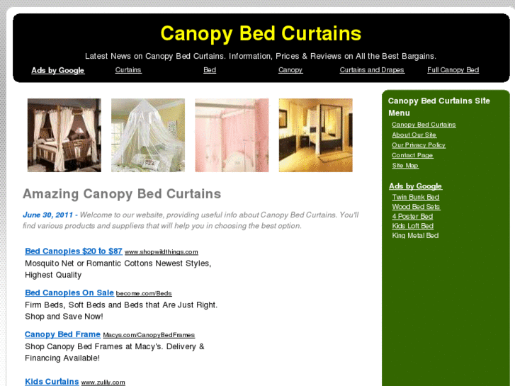 www.canopybedcurtainsprice.info