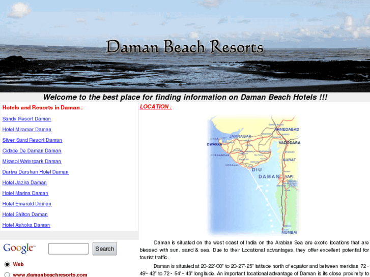 www.damanbeachresort.com