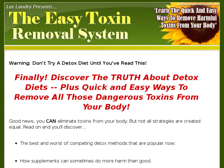 www.easytoxinremovalsystem.com