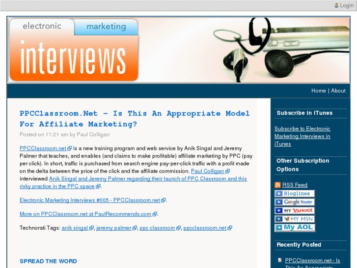 www.electronicmarketinginterviews.com