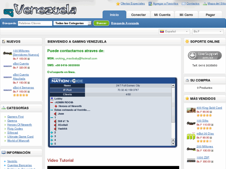 www.gamingvenezuela.net