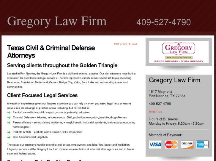 www.gregory-lawfirm.com