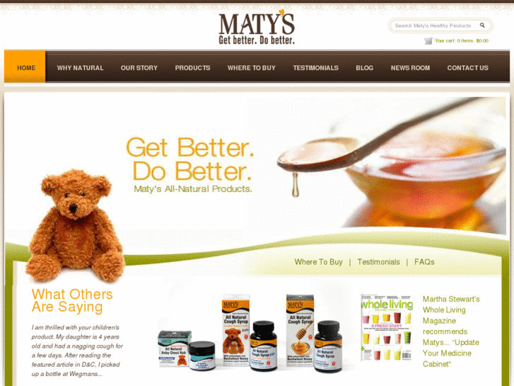 www.matyshealthyproducts.com