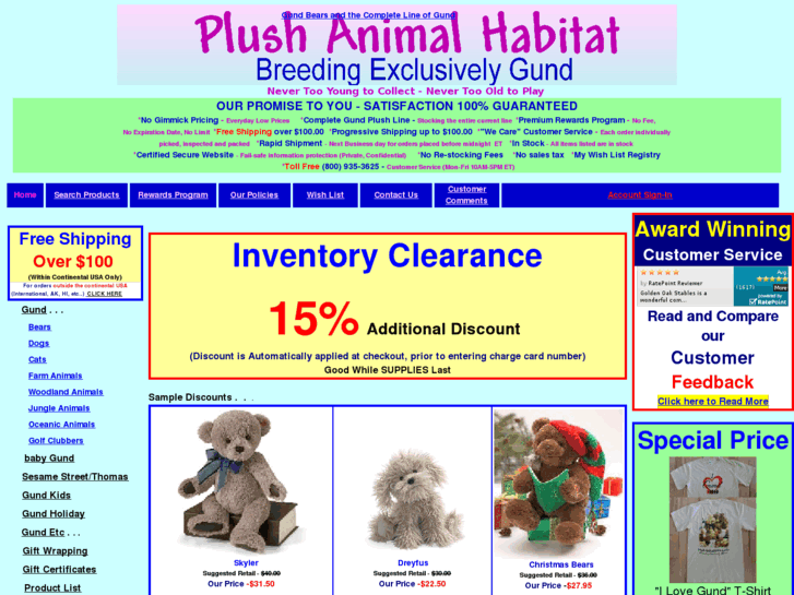 www.plushanimalhabitat.com