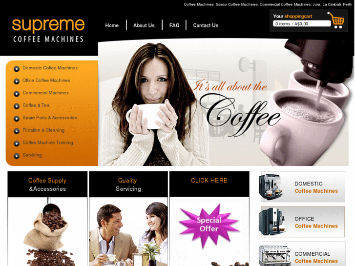 www.supremecoffeemachines.com.au