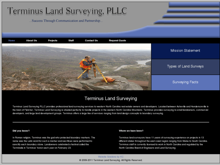 www.terminuslandsurveying.com