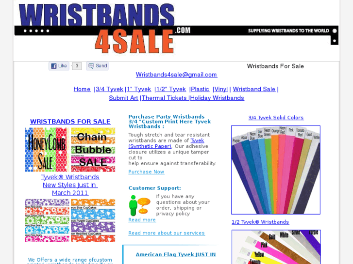 www.wristbands4sale.com
