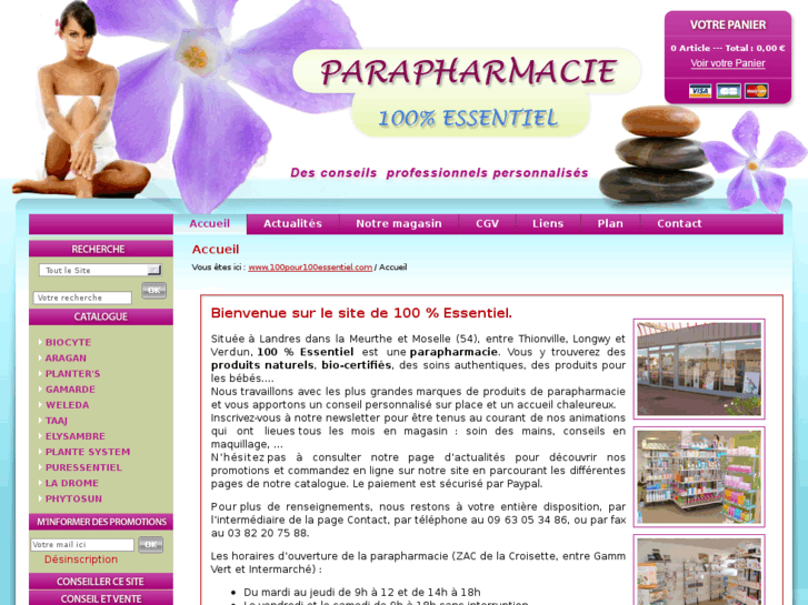 www.100pour100essentiel.com