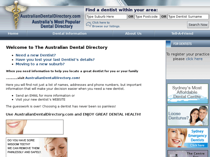 www.australiandentaldirectory.com