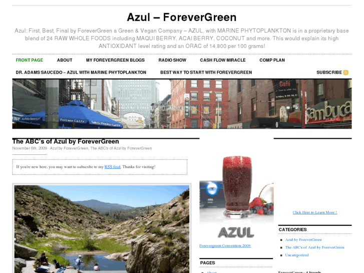 www.azulforevergreen.com