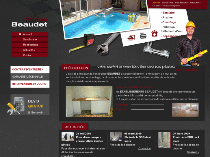 www.beaudet-sanitaire-chauffage.com