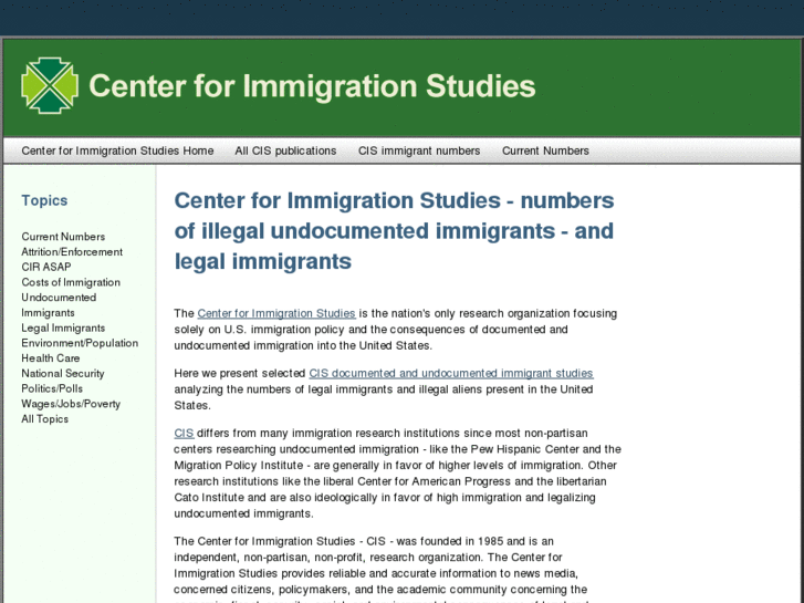 www.center-for-immigration-studies.info