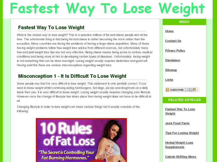 www.fastestway-toloseweight.com