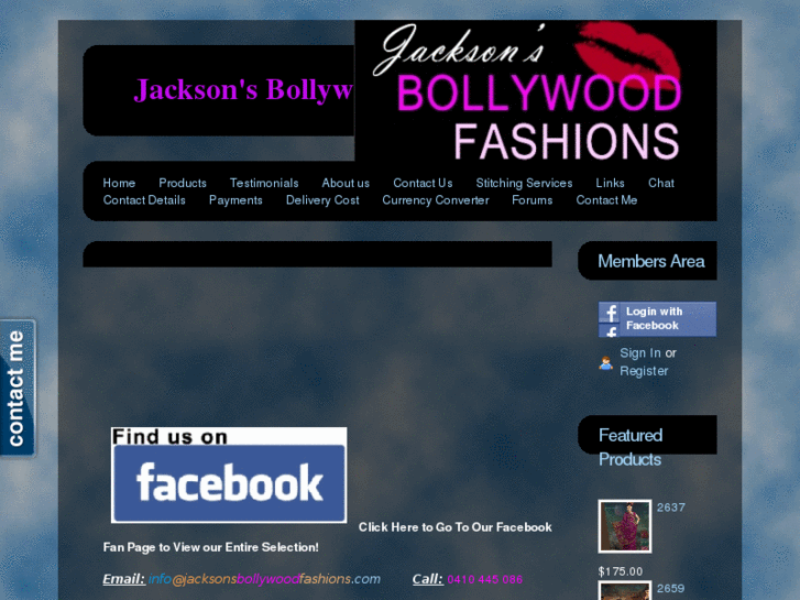 www.jacksonsbollywoodfashions.com