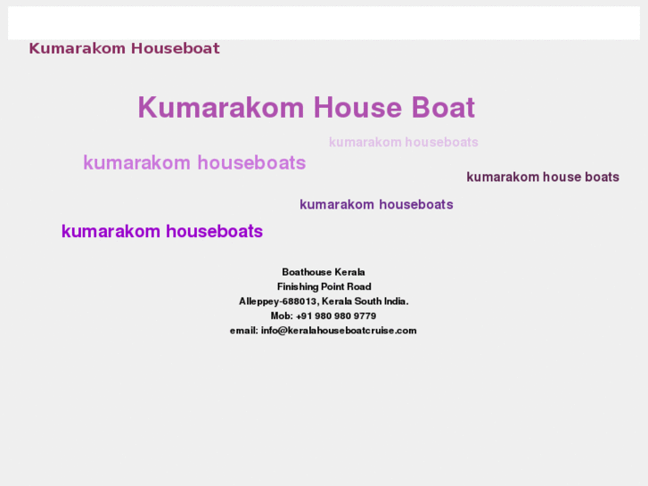 www.kumarakomhouseboat.org