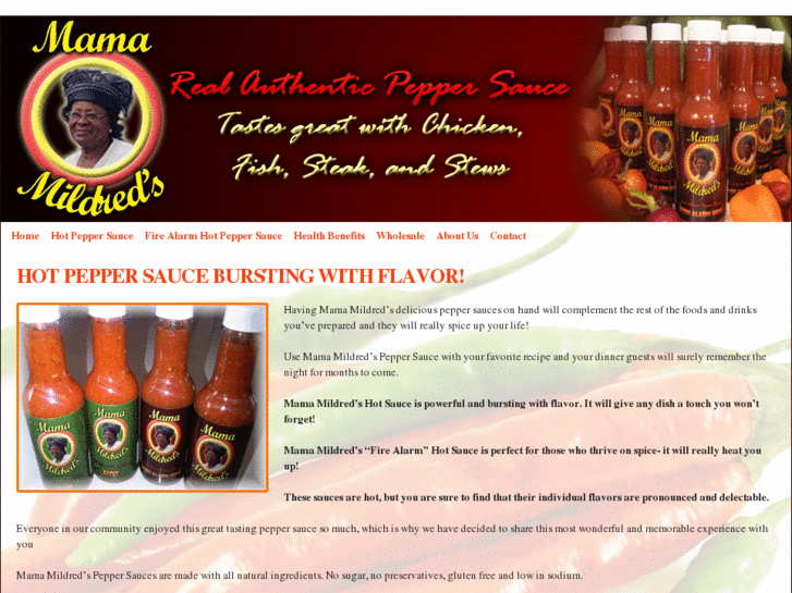 www.mamamildredpeppersauce.com