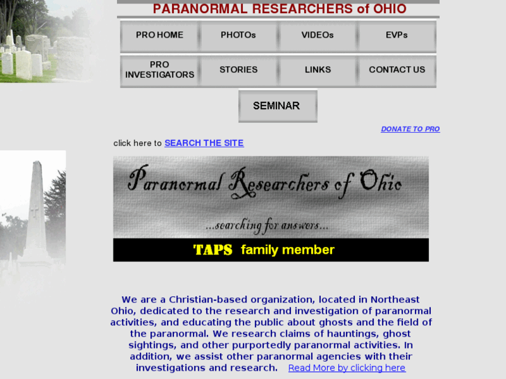 www.paranormalresearchersofohio.com