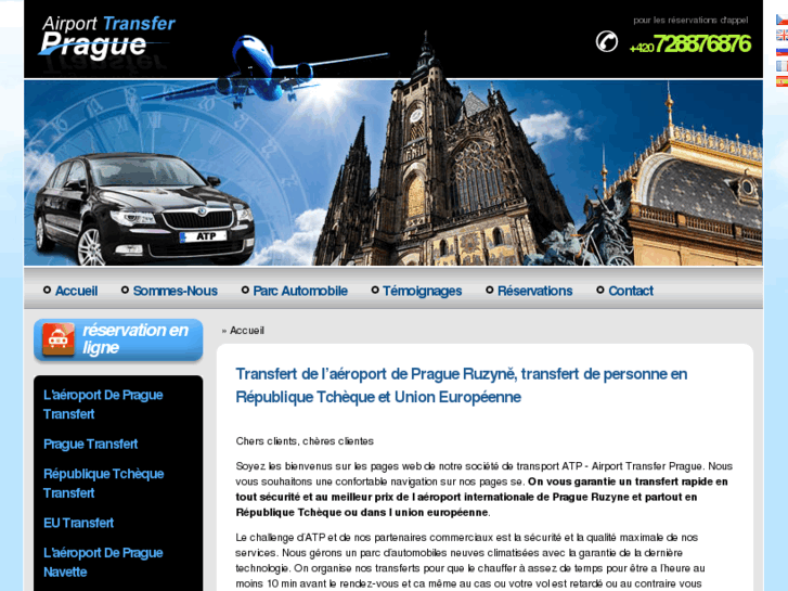 www.prague-aeroport-transfert.fr