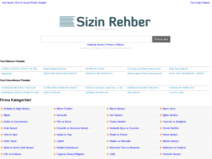 www.sizinrehber.com
