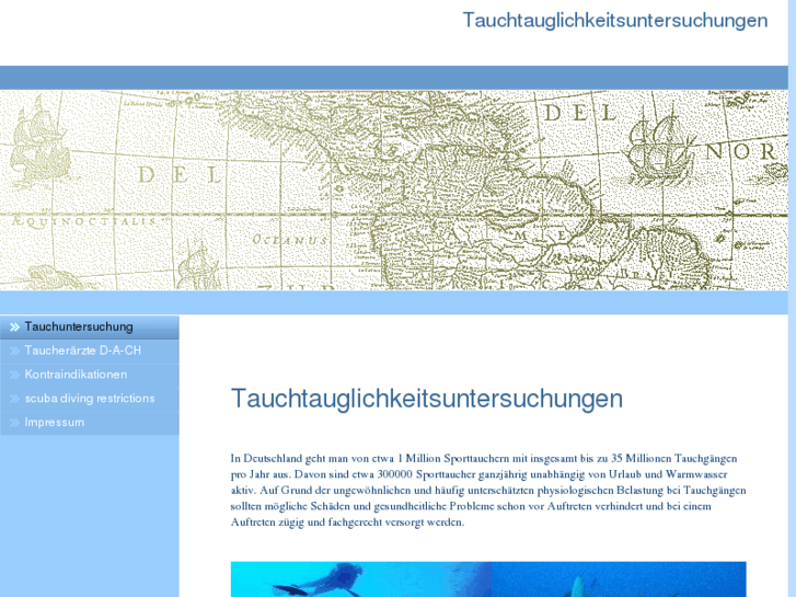 www.tauchtauglichkeitsuntersuchungen.de