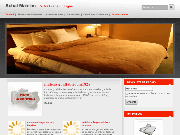 www.achatmatelas.com