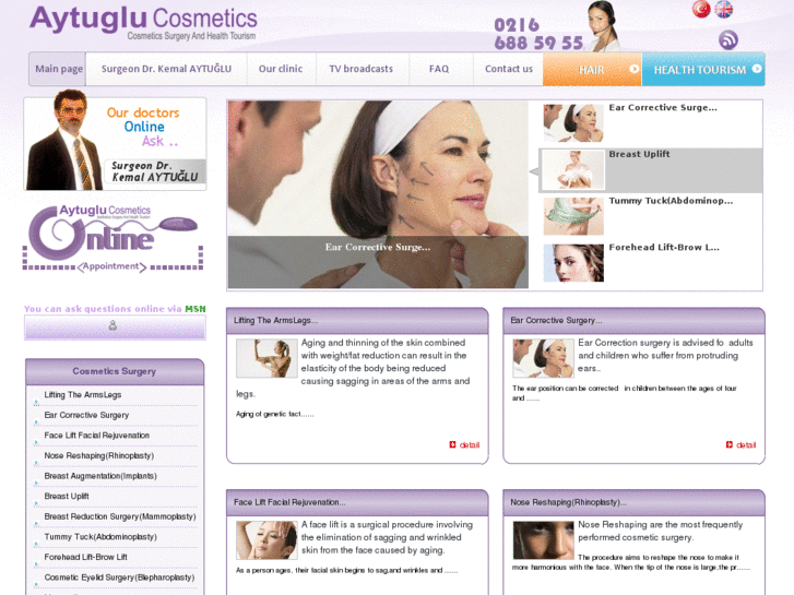 www.aytuglucosmeticsurgery.com