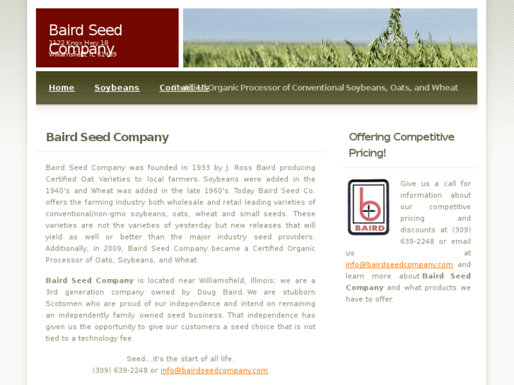 www.bairdseedcompany.com