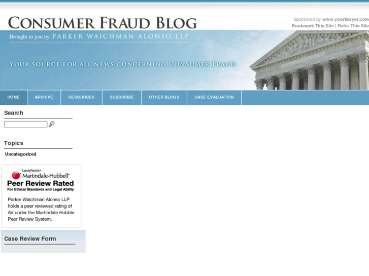 www.consumer-fraud-blog.com