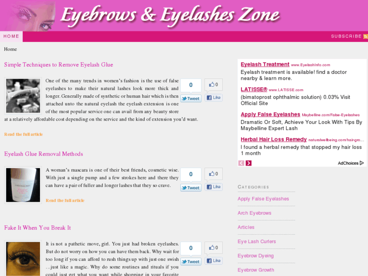 www.eyelasheszone.com