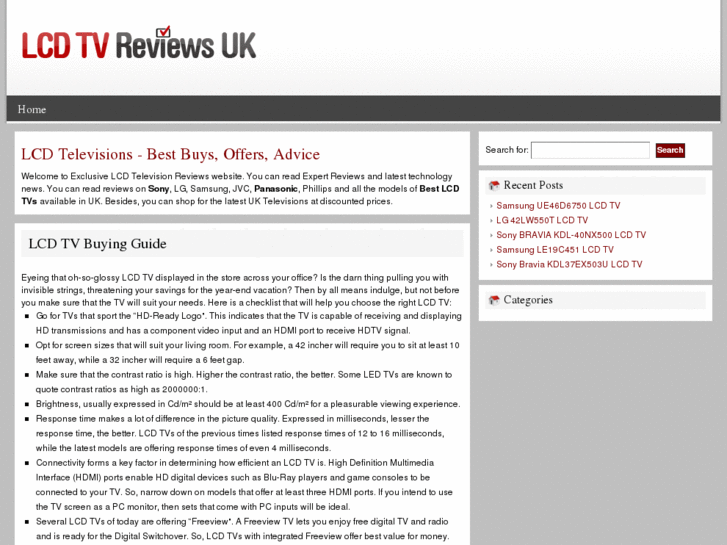 www.lcdtvreviews.org.uk