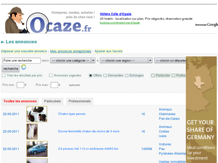 www.ocaze.fr