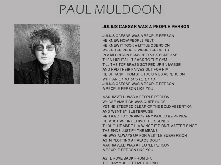 www.paulmuldoon.net