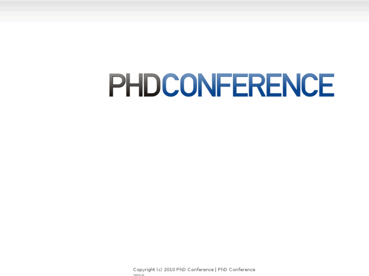 www.phdconference.net