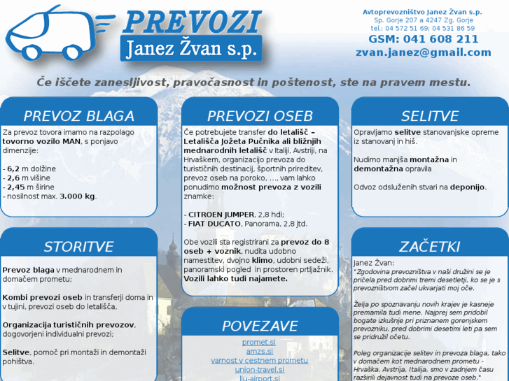 www.prevozi-zvan.com