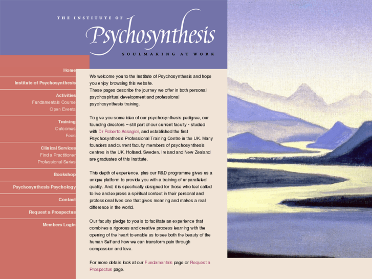 www.psychosynthesis.org