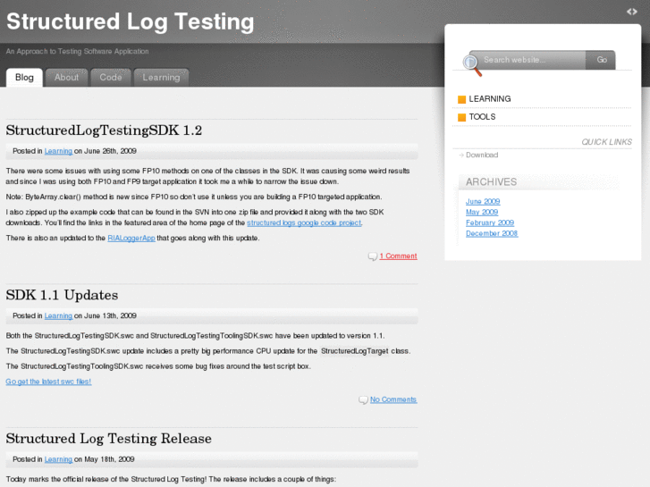 www.structuredlogtesting.com