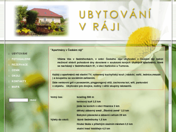 www.ubytovanivraji.cz