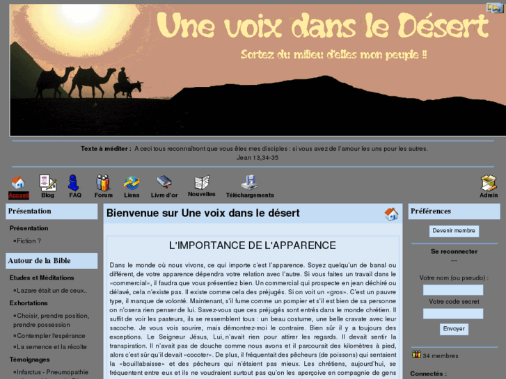 www.unevoixdansledesert.org