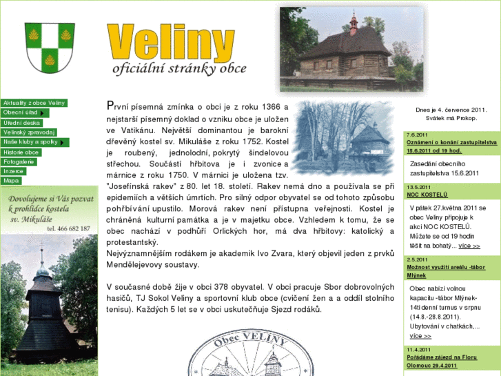 www.veliny.cz