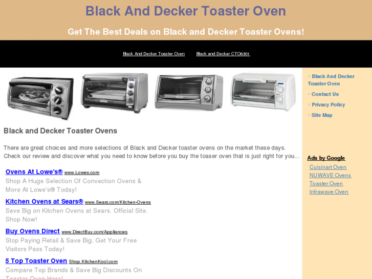 www.blackanddeckertoasteroven.info