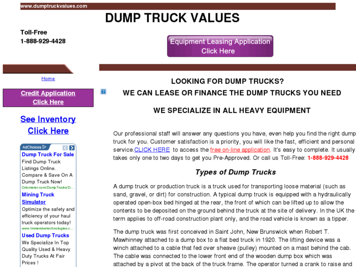 www.dumptruckvalues.com